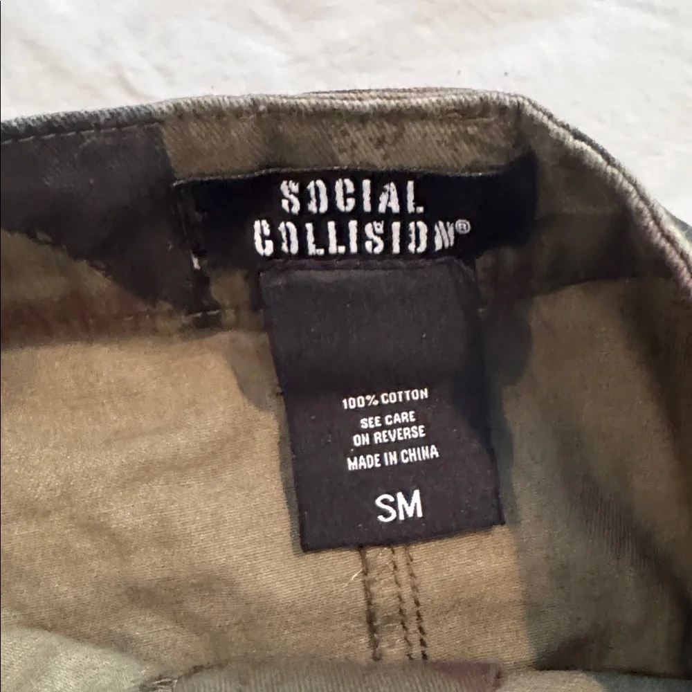 Social Collision 🔥sale🔥 camouflage skirt